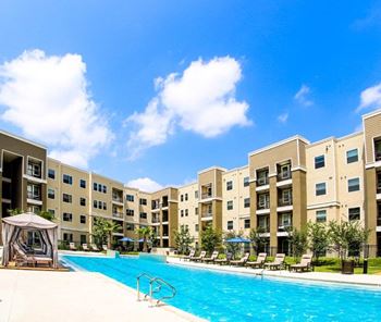 Resort style pool